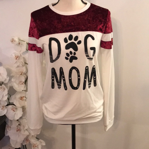 Dog Mama Long Sleeve Top - Picture 2 of 7